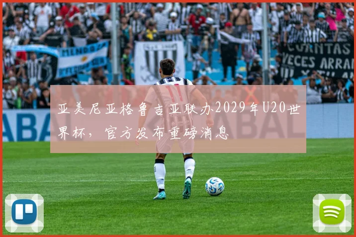 亚美尼亚格鲁吉亚联办2029年U20世界杯，官方发布重磅消息